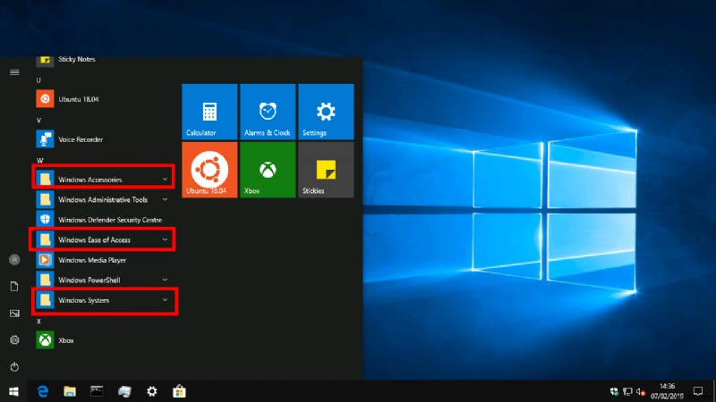 Cách tổ chức danh sách ứng dụng Start Menu của bạn trong Windows 10