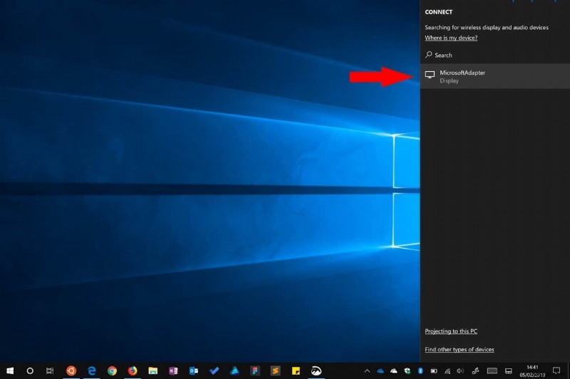 Cách kết nối với màn hình không dây trong Windows 10