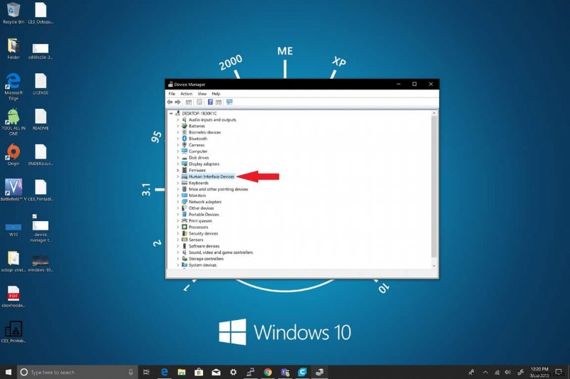 Cách tắt màn hình cảm ứng trong Windows 10