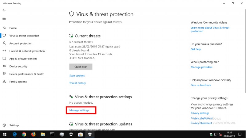 Cách ngăn Windows 10 tự động gửi mẫu vi-rút cho Microsoft