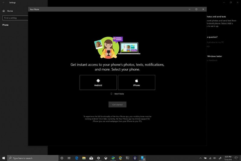 Cách thiết lập và sử dụng Điện thoại của bạn trên Windows 10