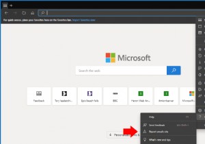 Cách báo cáo một trang web không an toàn hoặc độc hại trong Microsoft Edge Insider