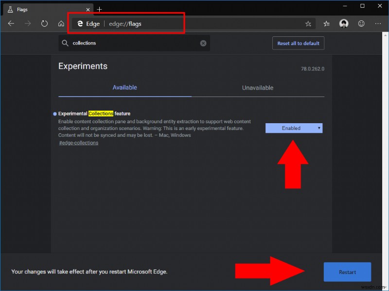 Cách sử dụng Bộ sưu tập trong Microsoft Edge Insider