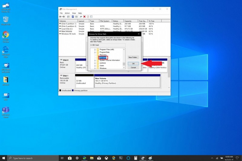 Cách gắn thiết bị lưu trữ di động trong Windows 10