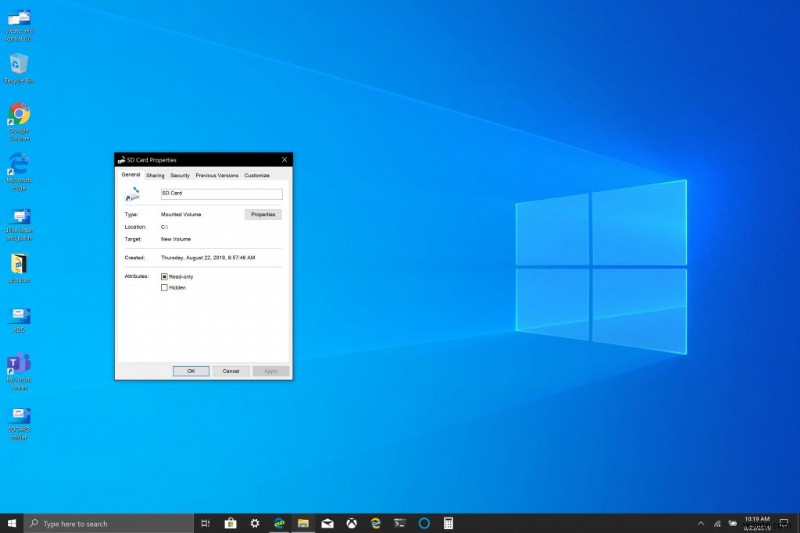 Cách gắn thiết bị lưu trữ di động trong Windows 10
