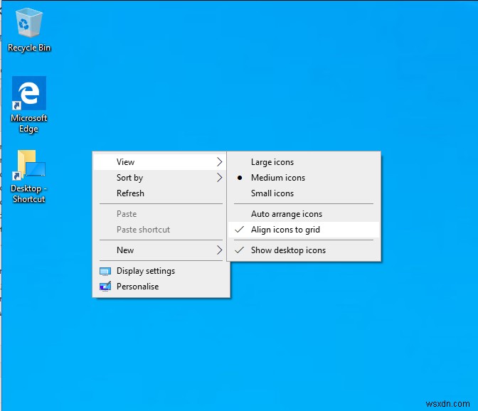 Cách sử dụng phím tắt trên màn hình trong Windows 10