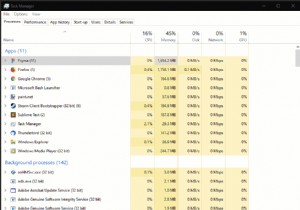 Cách xem chương trình nào đang chạy trong Windows 10