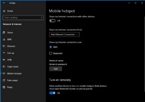 Cách sử dụng điểm phát sóng không dây trong Windows 10