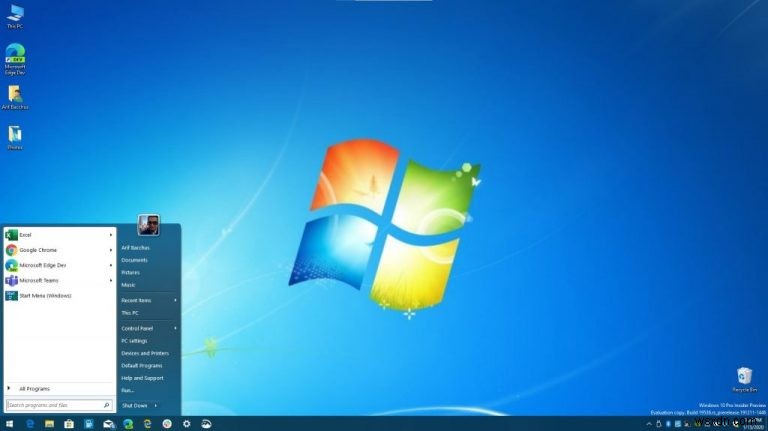 Cách làm cho Windows 10 có giao diện và hoạt động giống Windows 7