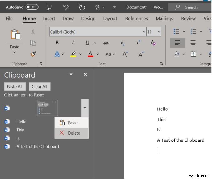 Đây là cách sử dụng Office Clipboard để sao chép và dán dễ dàng và mạnh mẽ trong Office 365