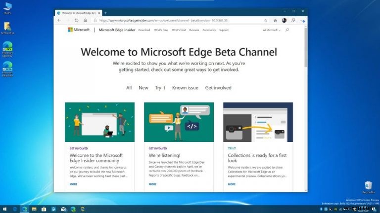 Cách chạy Edge cũ cùng với Microsoft Edge mới