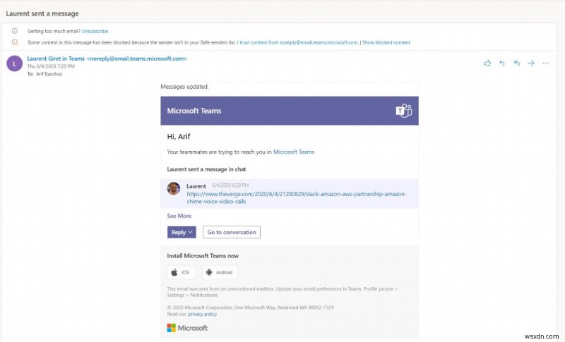 Cách quản lý thông báo trong Microsoft Teams và không bị khó chịu