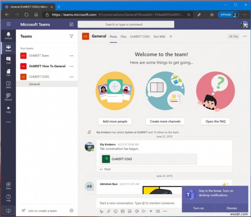 Cách mở nhiều kênh Microsoft Teams trong các cửa sổ riêng biệt