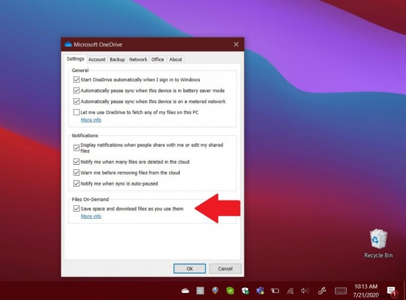 Tệp OneDrive Tìm nạp sắp tắt, thay vào đó là cách sử dụng sao lưu Thư mục PC và Tệp theo yêu cầu