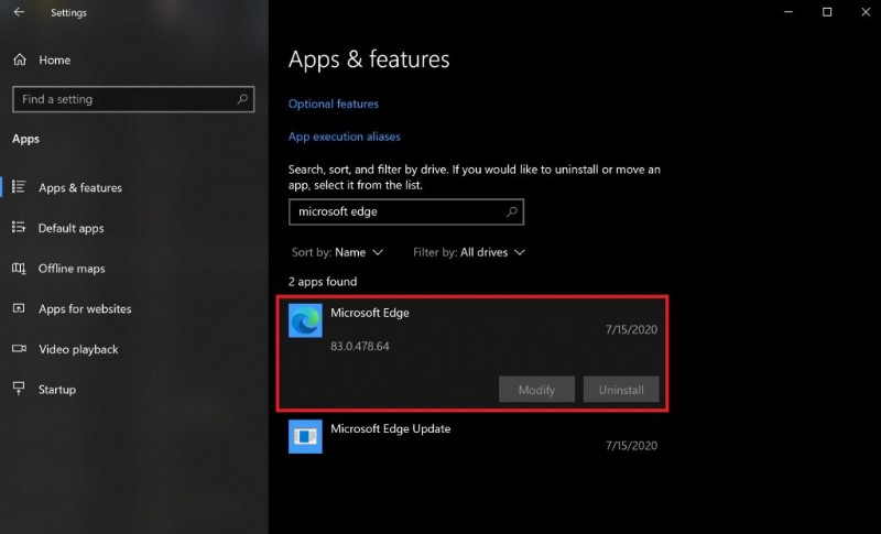 Cách gỡ cài đặt hoàn toàn Microsoft Edge trên Windows 10