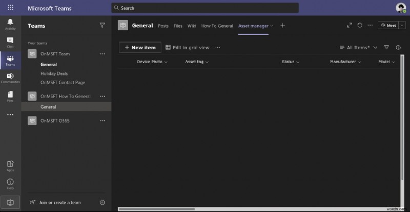 Cách sử dụng Danh sách Microsoft trong Microsoft Teams