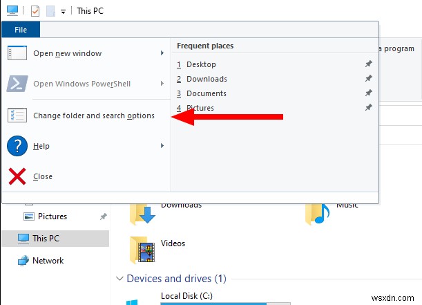 Cách mở cửa sổ File Explorer trong một quy trình riêng với giao diện người dùng Windows
