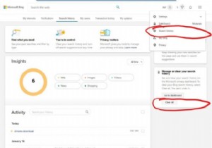 Cách xóa lịch sử tìm kiếm trên Bing và lịch sử Microsoft Edge cũng như kiểm soát quyền riêng tư của bạn