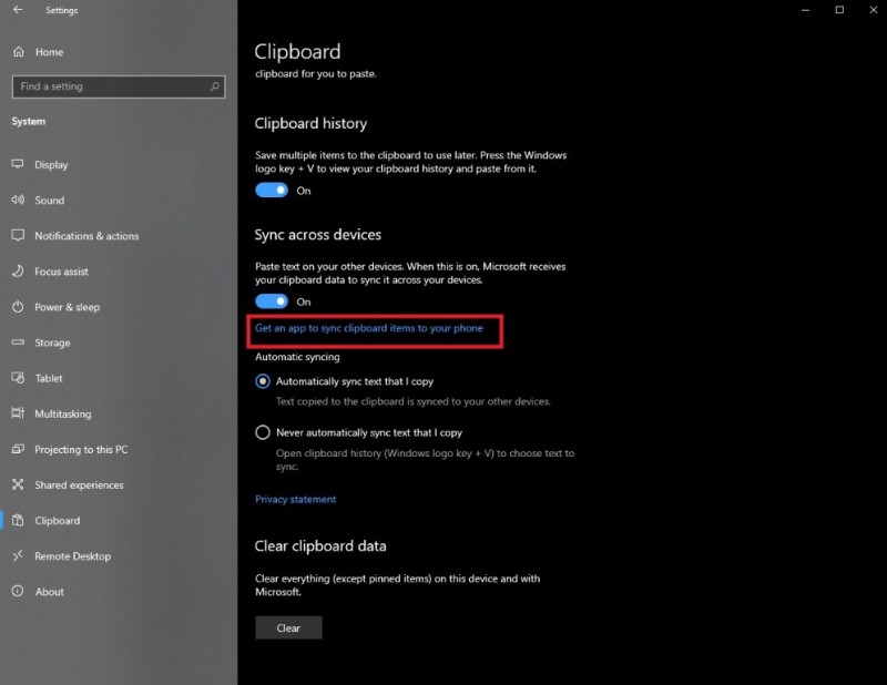 Cách bật lịch sử Clipboard trên Windows 10 để tiết kiệm thời gian