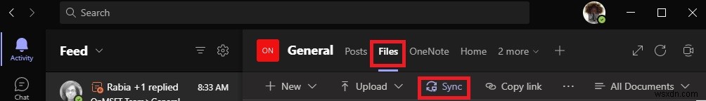 Cách đồng bộ hóa tốt nhất các tệp trong Microsoft Teams với thiết bị của bạn bằng cách sử dụng OneDrive