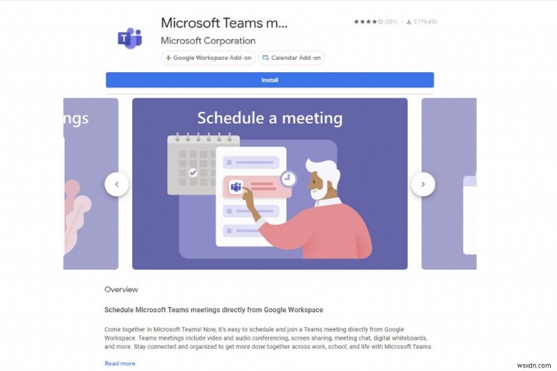 Cách dễ dàng lên lịch cuộc họp Microsoft Teams từ Lịch Google