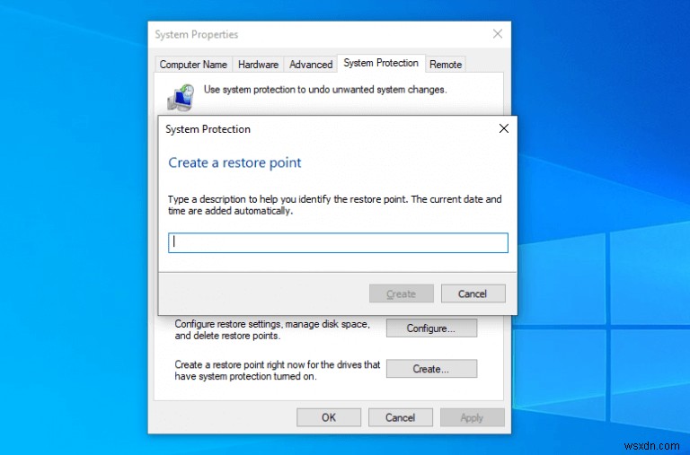 2 cách dễ dàng để tạo Điểm khôi phục trong Windows 10 hoặc Windows 11