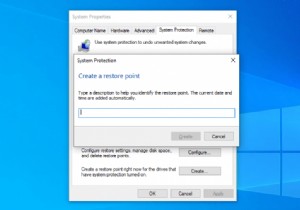 2 cách dễ dàng để tạo Điểm khôi phục trong Windows 10 hoặc Windows 11