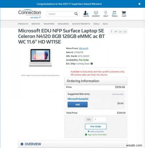 Đây là cách mua Surface Laptop SE cho chính bạn hoặc sinh viên