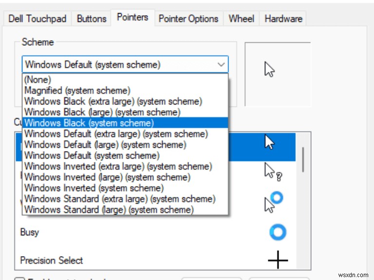 Cách tùy chỉnh con trỏ của bạn trong Windows 11 hoặc Windows 10