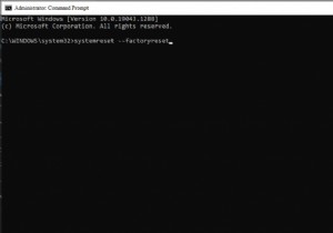 Cách khôi phục cài đặt gốc cho Windows 10 của bạn bằng Command prompt