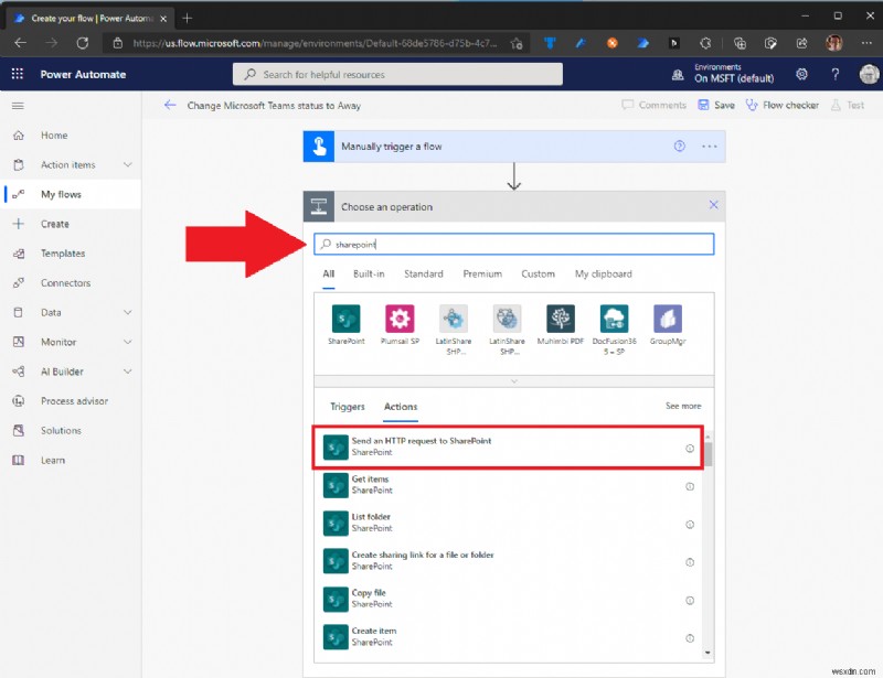 Cách cập nhật trạng thái Microsoft Teams của bạn bằng Power Automate