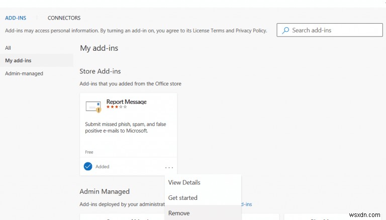 Cách báo cáo email đáng ngờ bằng Microsoft Outlook Report Message 