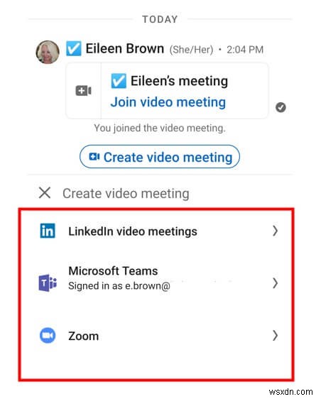 Sử dụng LinkedIn để có các cuộc họp video thành công với mạng của bạn
