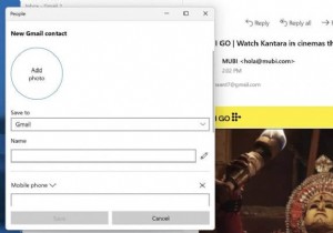 Cách tìm kiếm và chỉnh sửa danh bạ trên ứng dụng Thư