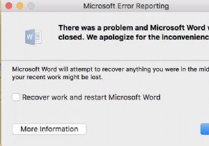 6 cách khắc phục sự cố Microsoft Word Keeps gặp sự cố trên máy Mac