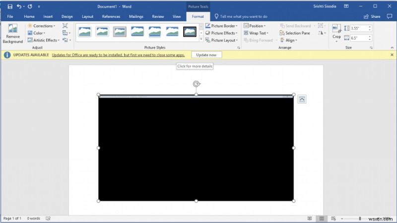 Cách sử dụng Công cụ chụp màn hình sẵn có của MS Office?