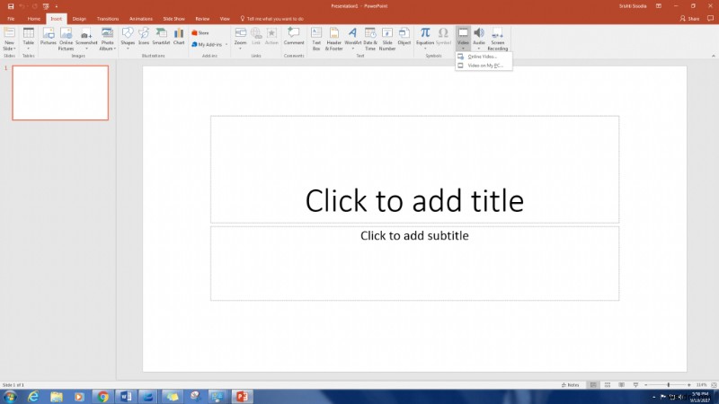 Cách thêm video vào bản trình bày PowerPoint