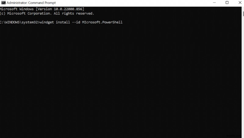 Cách cập nhật Powershell trên Windows 11