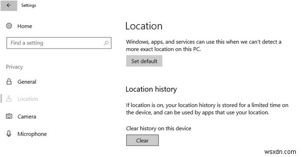 Khắc phục: Vị trí của bạn đã được truy cập gần đây  trên Windows 10