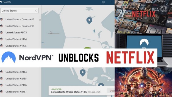 Cách xem Netflix với NordVPN Trong hoặc ngoài Hoa Kỳ