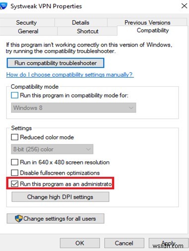 VPN gặp sự cố khi kết nối - Windows 10