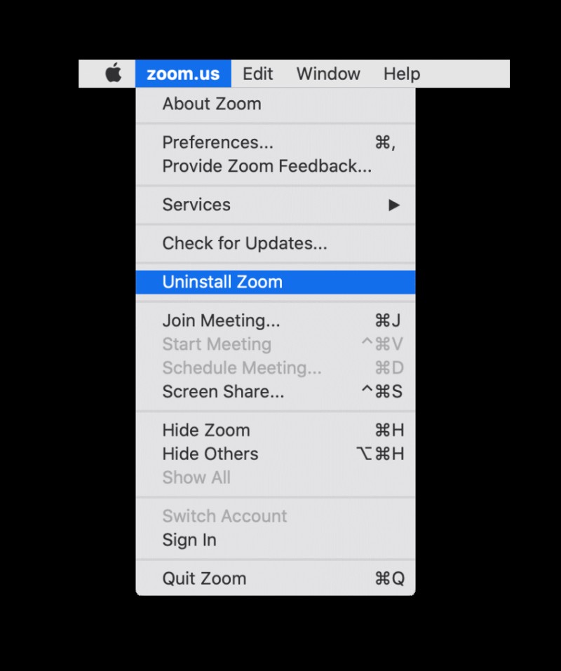 Cách nhanh chóng gỡ cài đặt ứng dụng Zoom từ máy Mac