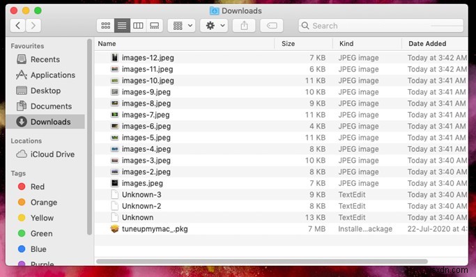 Cách xóa các tệp và thư mục đã tải xuống để làm sạch máy Mac của bạn