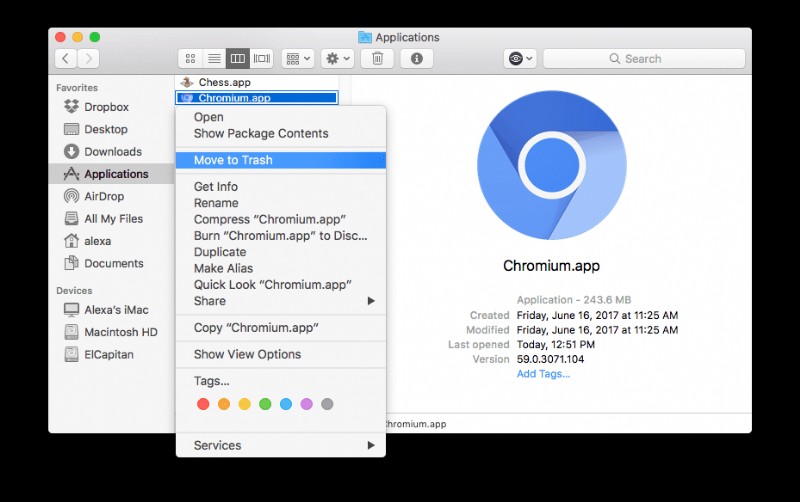 Cách gỡ cài đặt Chromium khỏi máy Mac của bạn (2022)