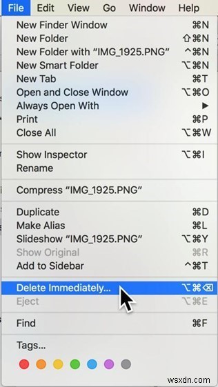 Cách xóa vĩnh viễn tệp hoặc thư mục trên máy Mac