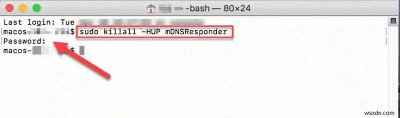 Cách tìm và xóa hoàn toàn bộ nhớ cache DNS trên máy Mac