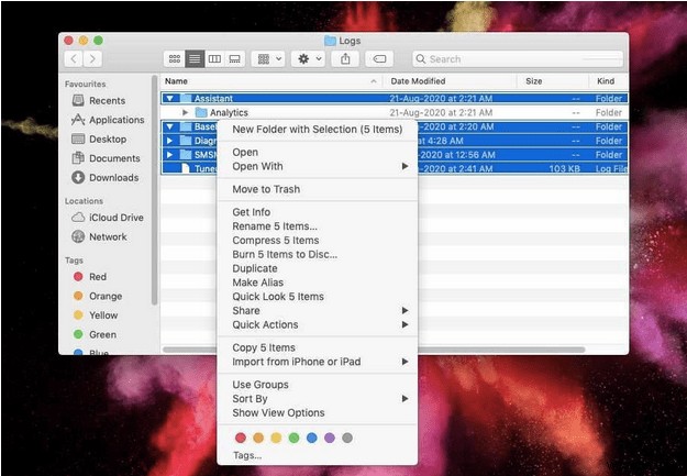 Cách tìm và xóa tệp nhật ký hệ thống trên máy Mac