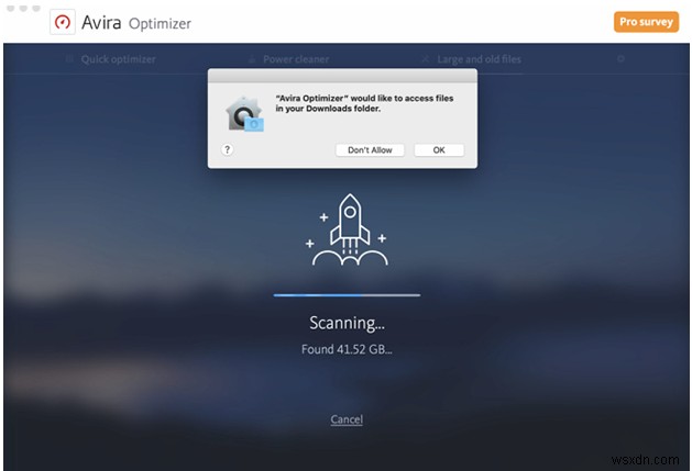 Avira Optimizer:Quản lý bộ nhớ Mac của bạn