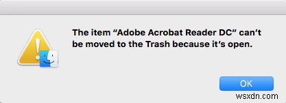 Cách gỡ cài đặt Adobe Acrobat Reader Dc trên máy Mac