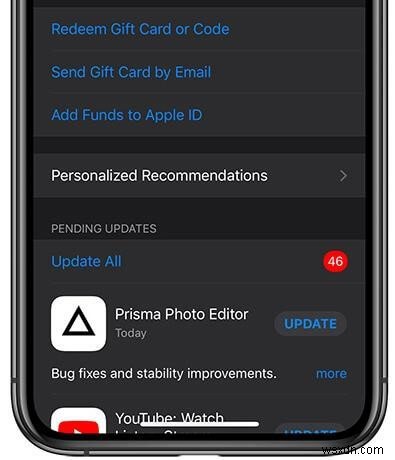 Cách cập nhật ứng dụng trên iPhone sau khi nâng cấp lên iOS 13?